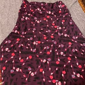 LulaRoe Maxi skirt size small